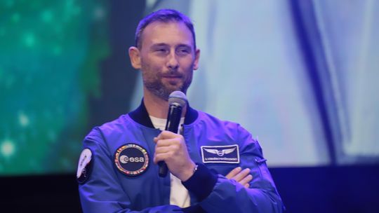 Kosmiczna wizyta w Łodzi. Piknik i selfie z astronautą