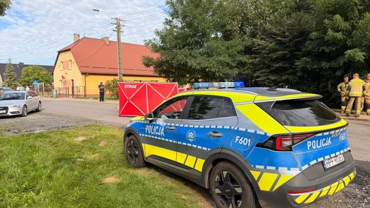 Tragiczny wypadek w woj. łódzkim. 32-latka zginęła, gdy przechodziła przez jezdnię z dwójką małych dzieci