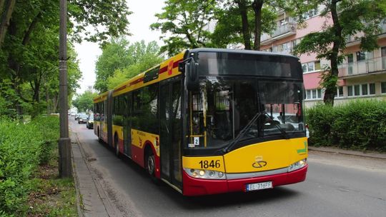 Zmiany tras autobusów MPK Łódź. Dotyczą ośmiu linii
