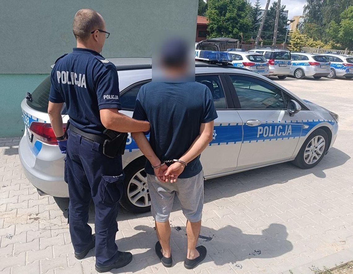 Gruzin wjechał na autostradę rowerem. Zmierzał do Łodzi, choć przebywał w Polsce nielegalnie