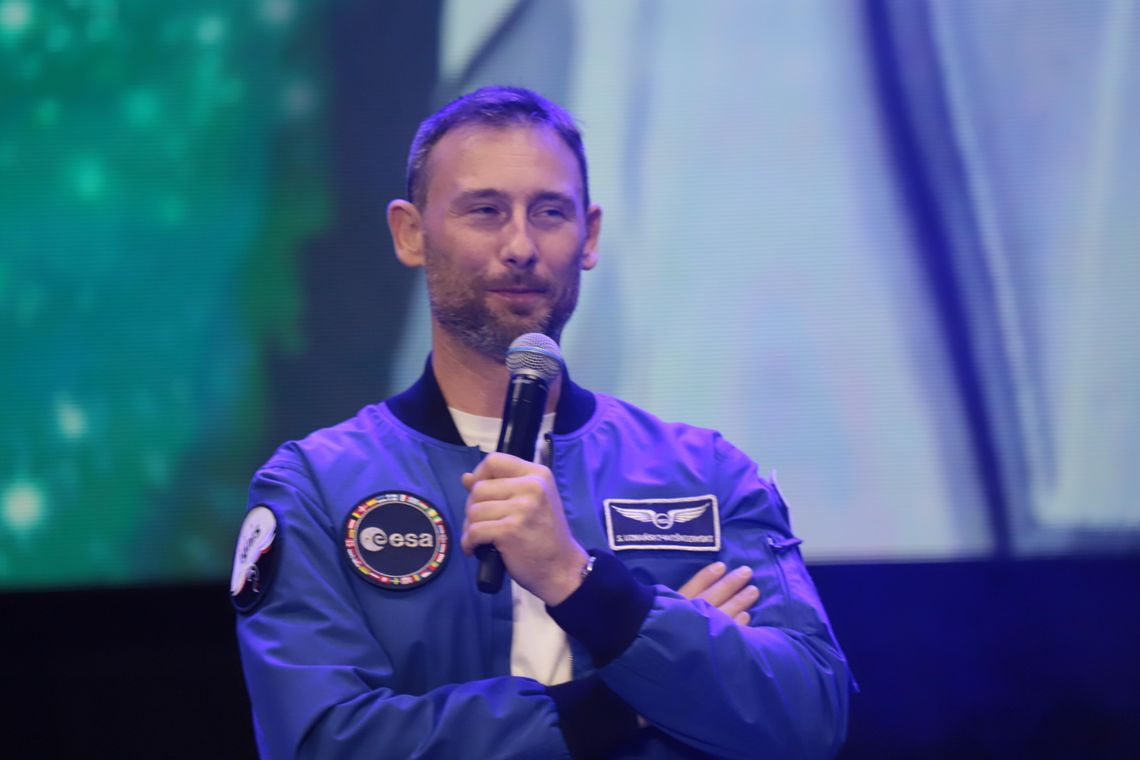 Kosmiczna wizyta w Łodzi. Piknik i selfie z astronautą Kosmiczna wizyta w Łodzi. Piknik i selfie z astronautą