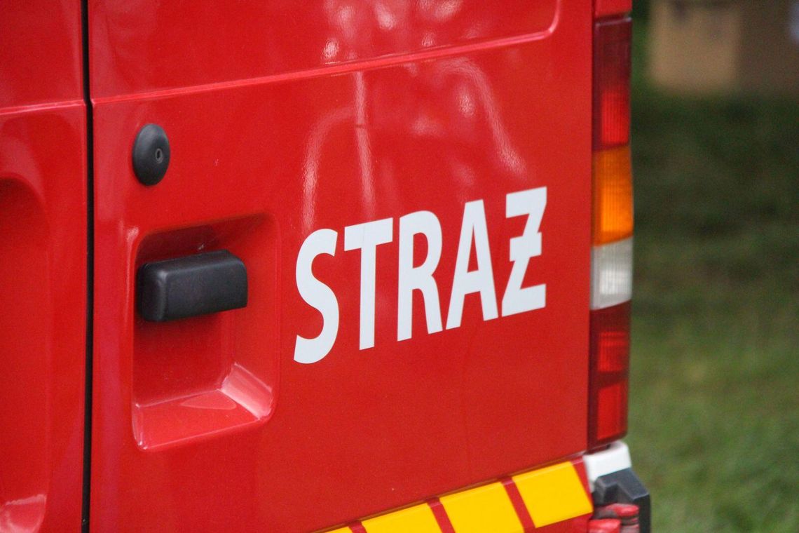 Tragiczny pożar w Łódzkiem. Nie żyje mężczyzna